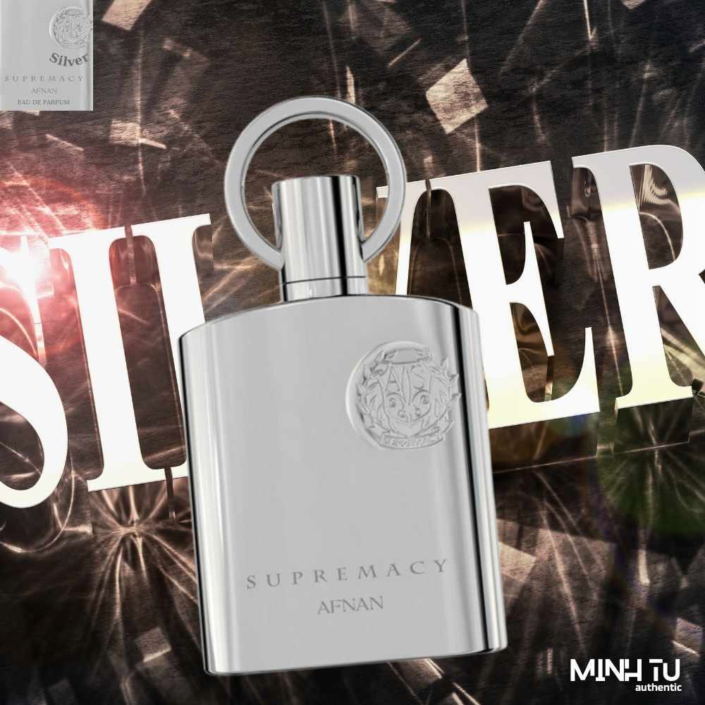 Nước hoa Nam Afnan Supremacy Silver EDP